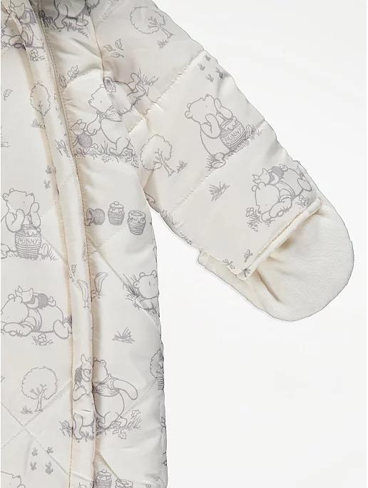 Комбинезон зимний для девочки George 68-74 см Белый (194807495) - фото 4