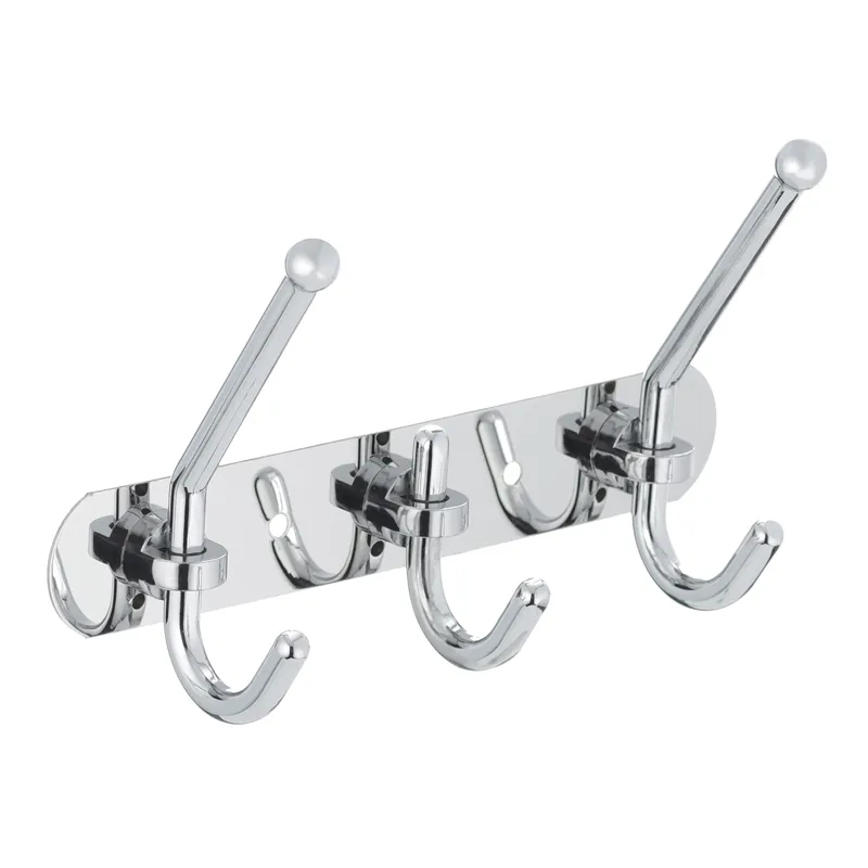 Планка-гачок Zerix LR201-3 для потрійного рушника.