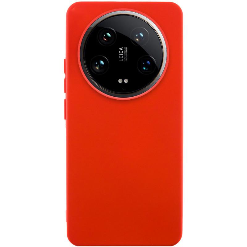 Противоударный Чехол Silicone Cover Lakshmi (AAA) для Xiaomi 14 Ultra Красный/Red
