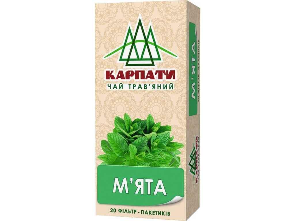 Чай фасований трав’яний Карпати М'ята 20 пакетиків (845664)