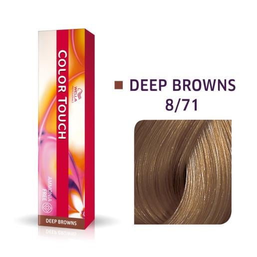 Фарба для волосся Wella Professionals Color Touch безаміачна 8/71 Deep browns - фото 3