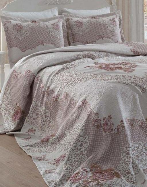 Покривало Dantela Adelina Pudra 260x260 (CN3285)