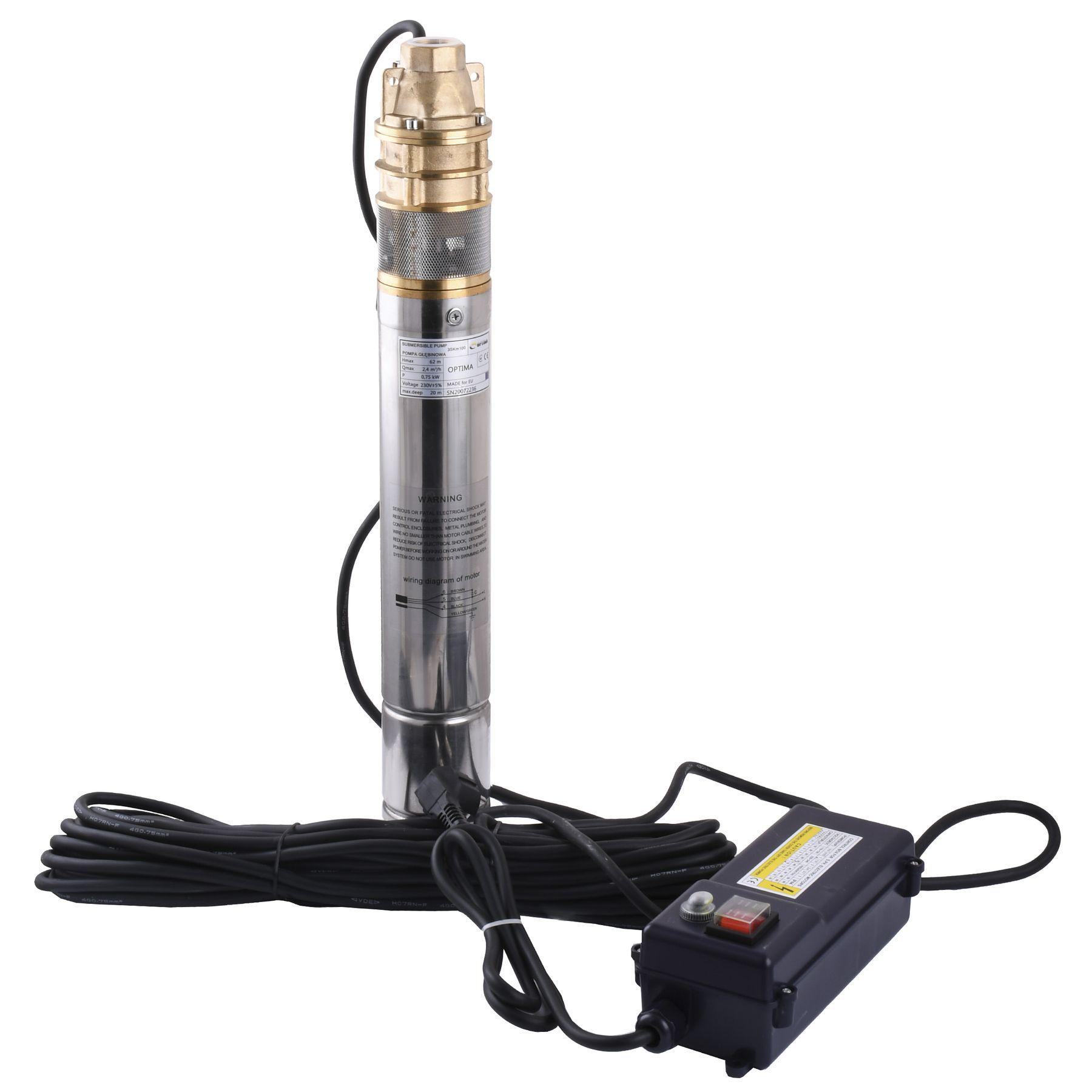 Насос свердловинний вихровий Optima 3SKm100 000019053 750 Вт (134468)