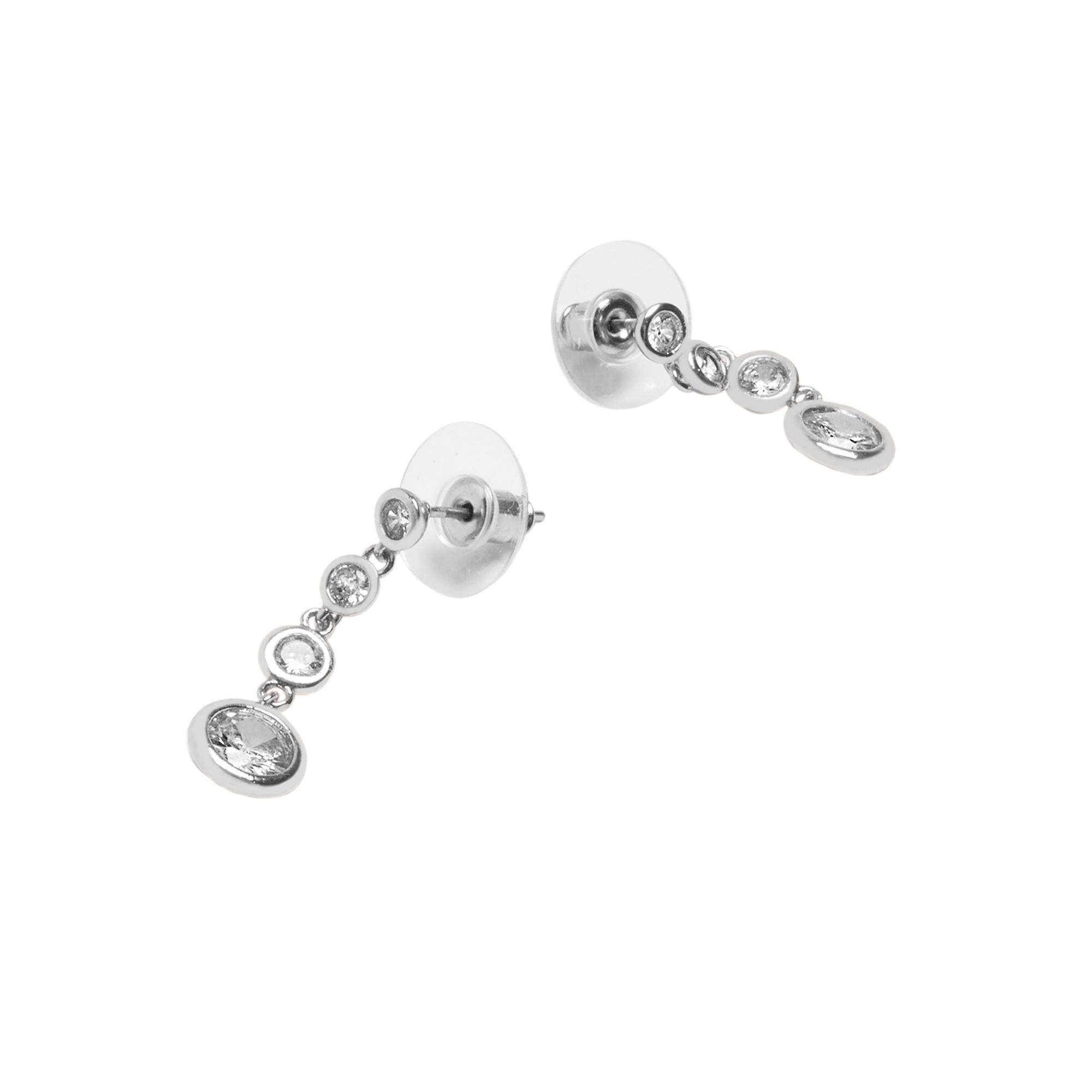 Жіночі сережки Parfois 193460 ONE Срібний