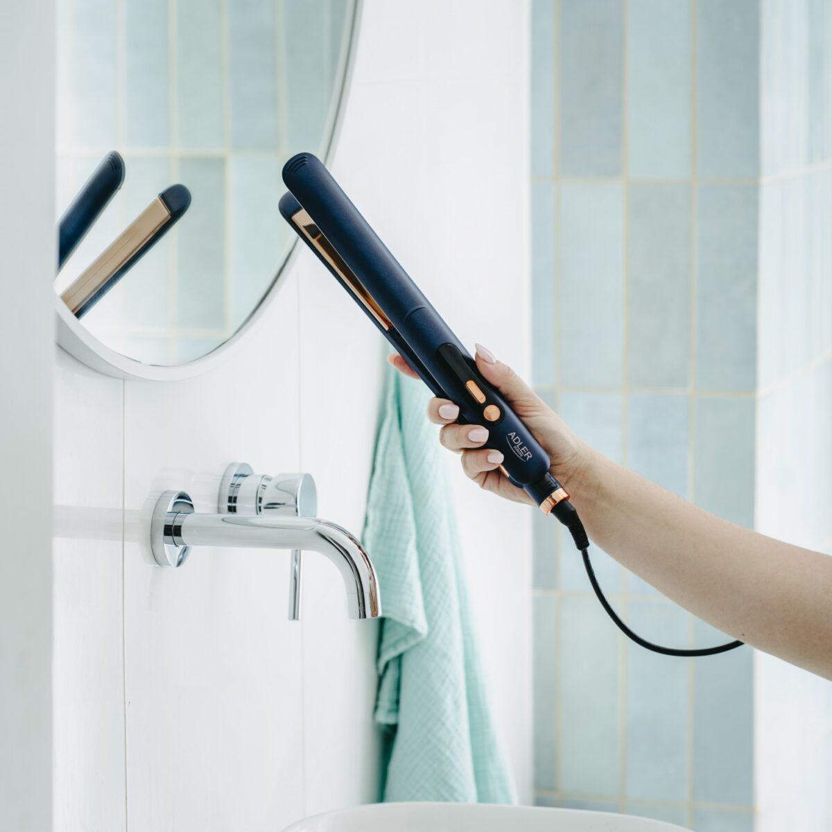 Вирівнювач для волосся Adler AD 2328 150°C-230°C 50 Вт (2154) - фото 3