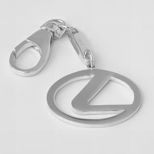 Брелок для ключей автомобиля Umax Lexus 8078/1 серебро 925 (22541581)