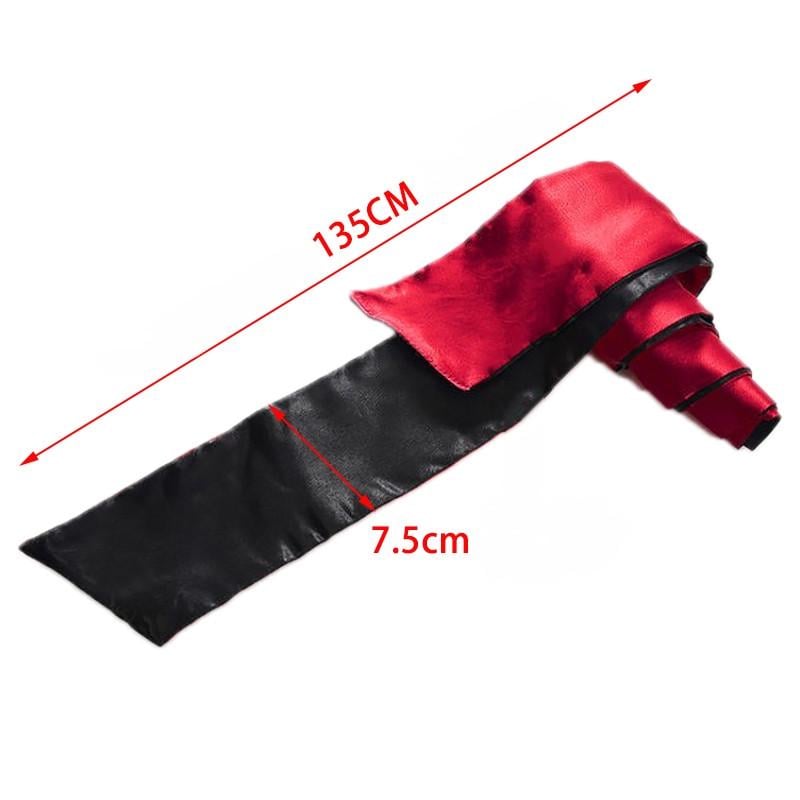 Лента шелковая 2в1 на глаза Красный - фото 6 Лента шелковая 2в1 на глаза Красный - фото 6