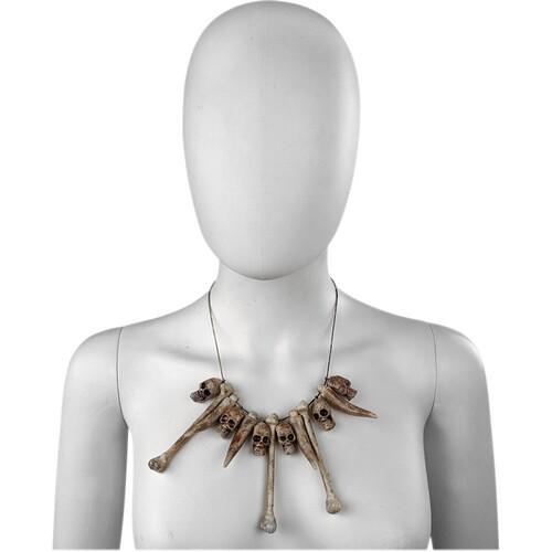 Чокер-колье-ожерелье Жрица Вуду SETA Decor 22-359GY-BG