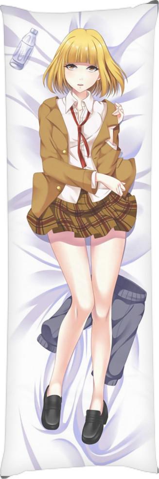Подушка дакимакура Hana Midorikawa Prison School 60x180 см (14098163)