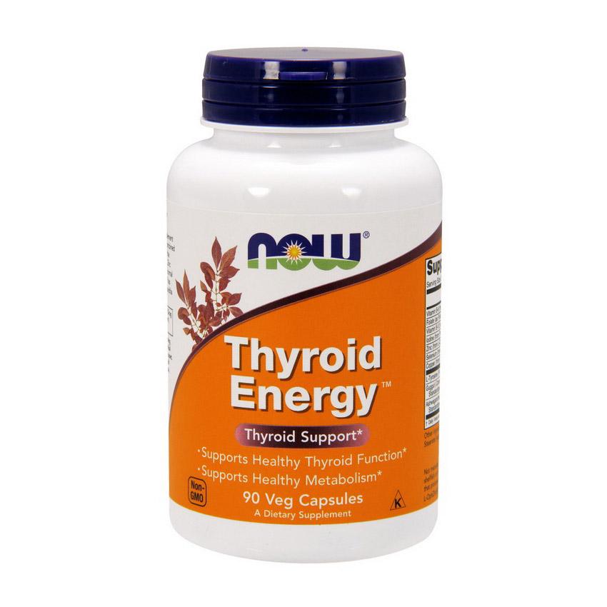 Витамины для щитовидной железы Now Thyroid Energy 90 caps