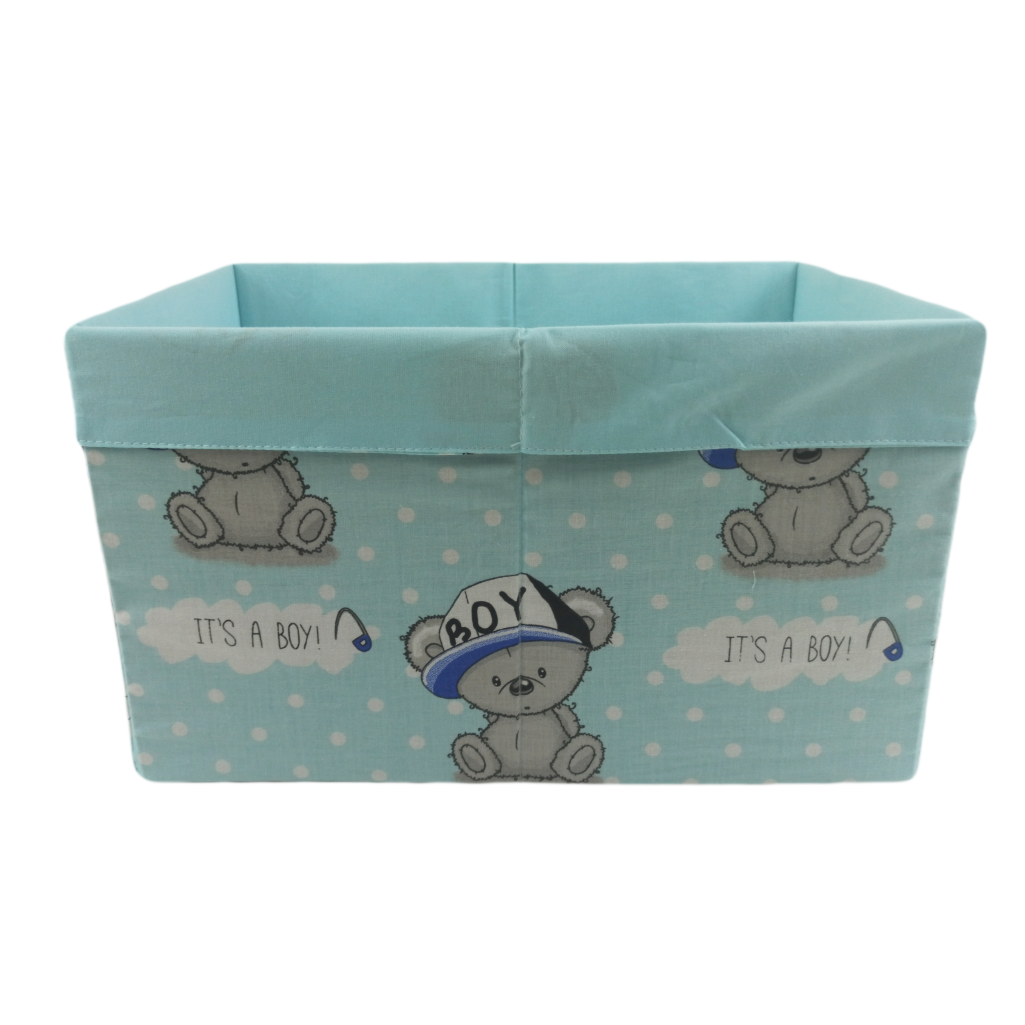 Корзин для игрушек с отворотом Its a Boy! 25х35х20 см (SH-3519-OFRBOCO-UA-05) Корзин для игрушек с отворотом Its a Boy! 25х35х20 см (SH-3519-OFRBOCO-UA-05)