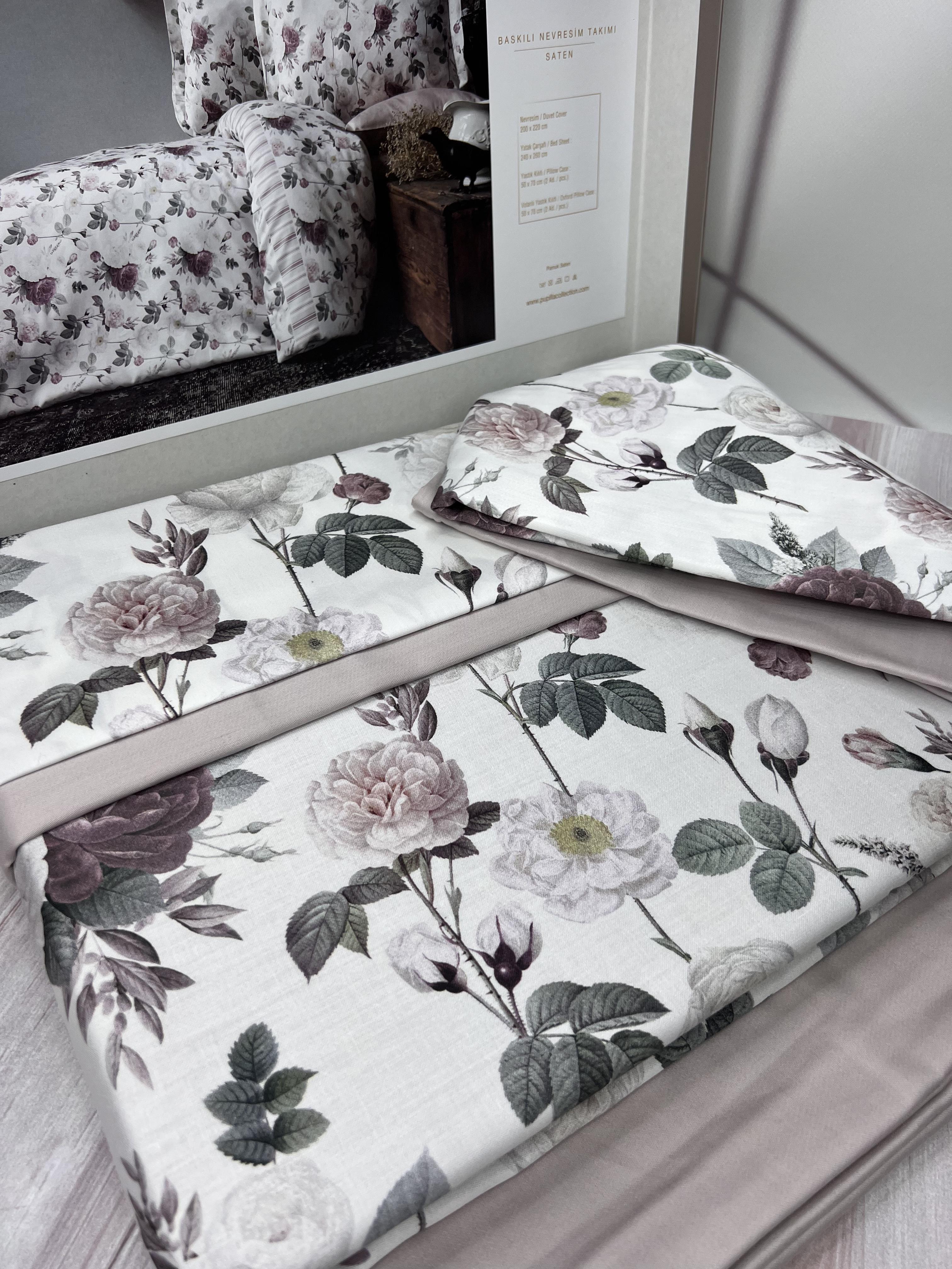 Постільна білизна Pupilla Троянди на білому фоні євро сатин 4 наволочки 50х70 см (2630755288) - фото 6 Постільна білизна Pupilla Троянди на білому фоні євро сатин 4 наволочки 50х70 см (2630755288) - фото 6