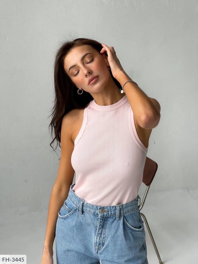 Майка женская ZF Inspire 1496 Рибана S Нежно-розовый (1496-НР-S)