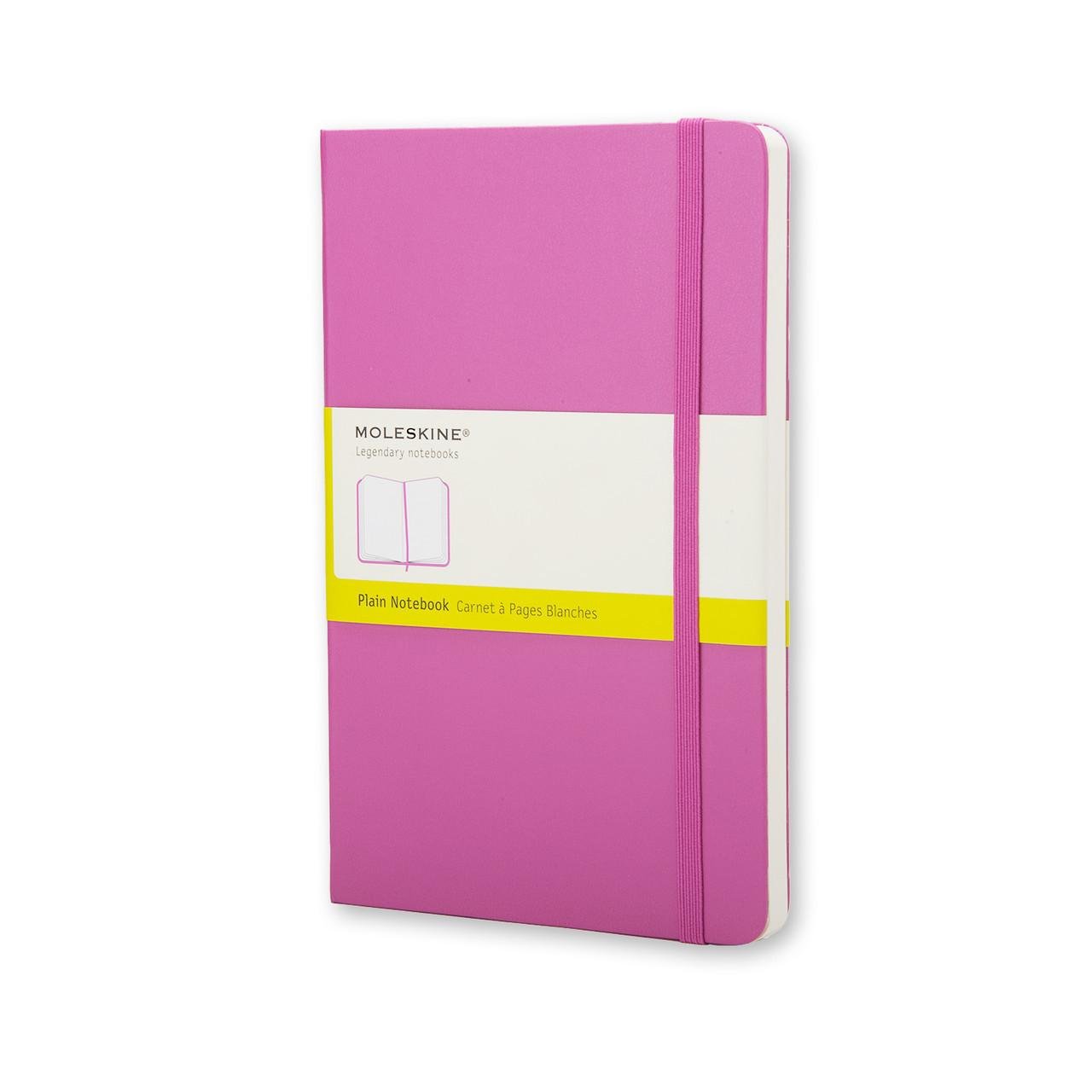 Блокнот Moleskine Classic розовый карманный 192 страницы нелинованный 9х14 см (9788866136415)