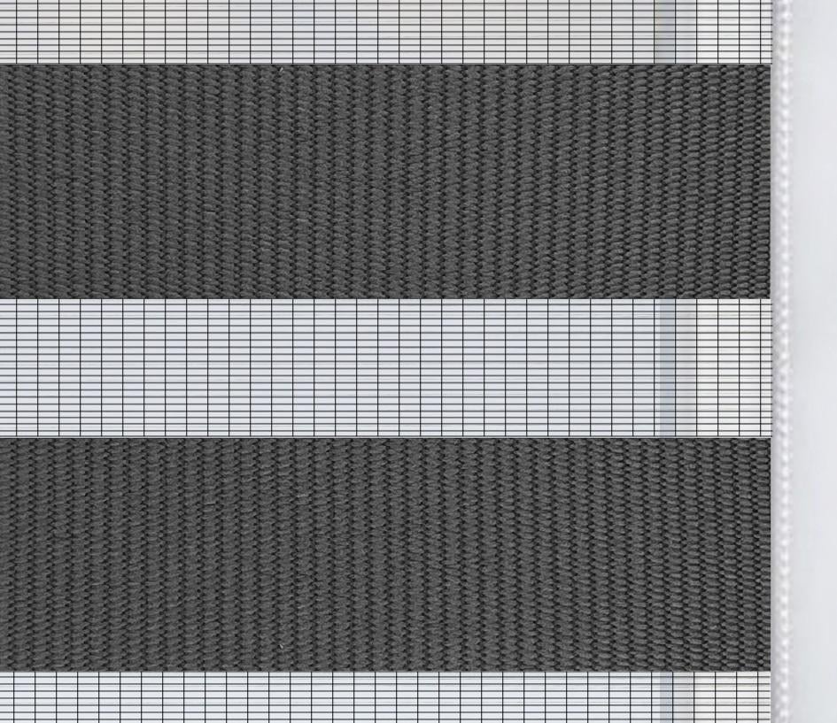 Ролета тканевая Decolux 90х200 см Стендаль Черный - фото 2