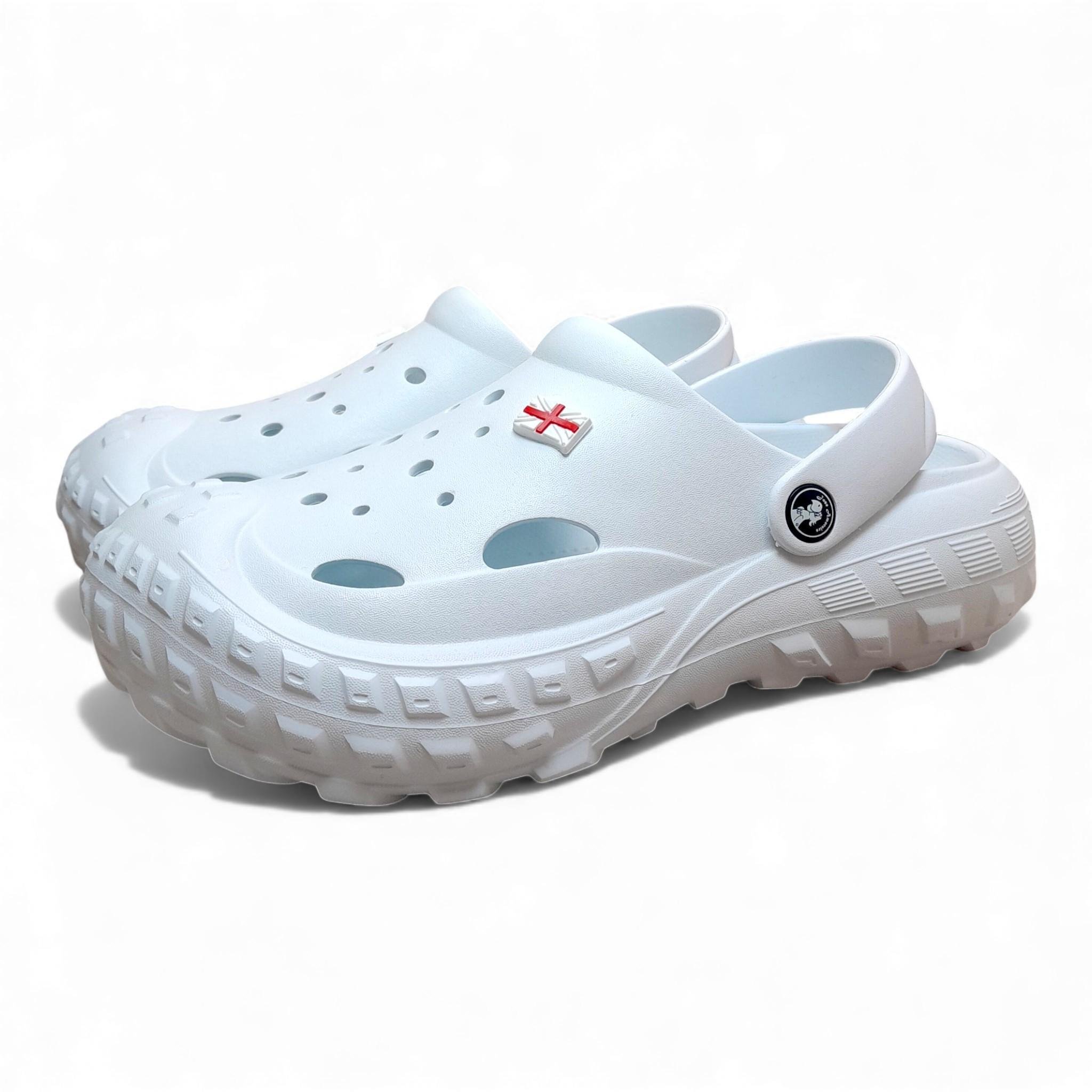 Сабо мужские Jose Amorales с массивной рельефной подошвой р. 41 26,5 см Белый (2833528510)