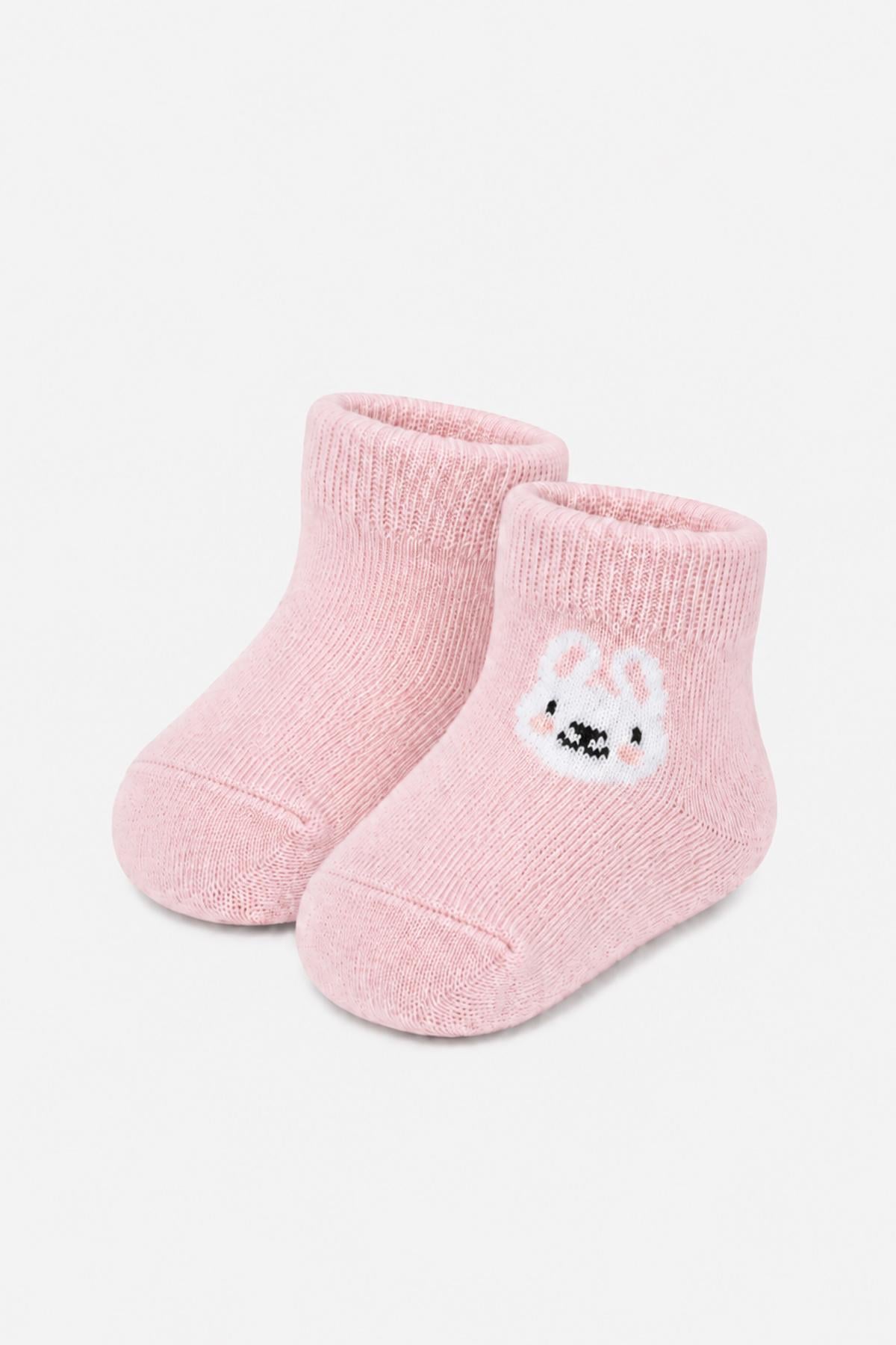 Носки средние для девочки Yuki ЦБ-00299295 р. 17-19 пудровий (SKT001326165)
