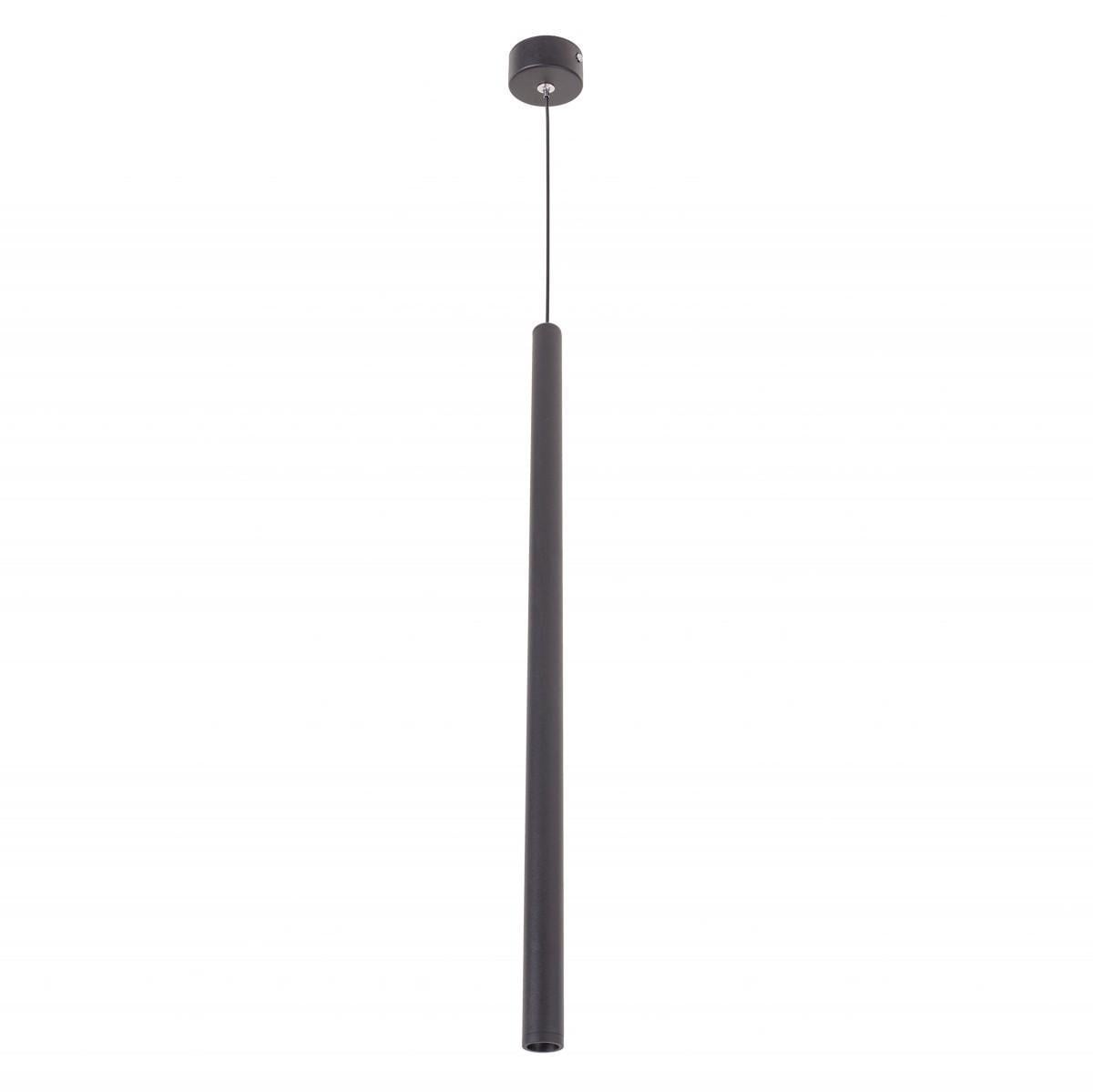 Люстра підвісна тубус Brille LED 5W NW BK AL-705S/1 23-696