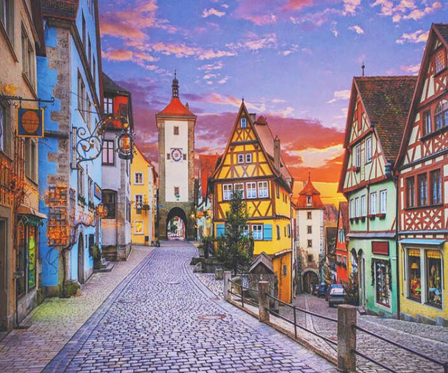 Картина по номерам TK Group 33460 30 Исторические улочки 40х30 см (121701)