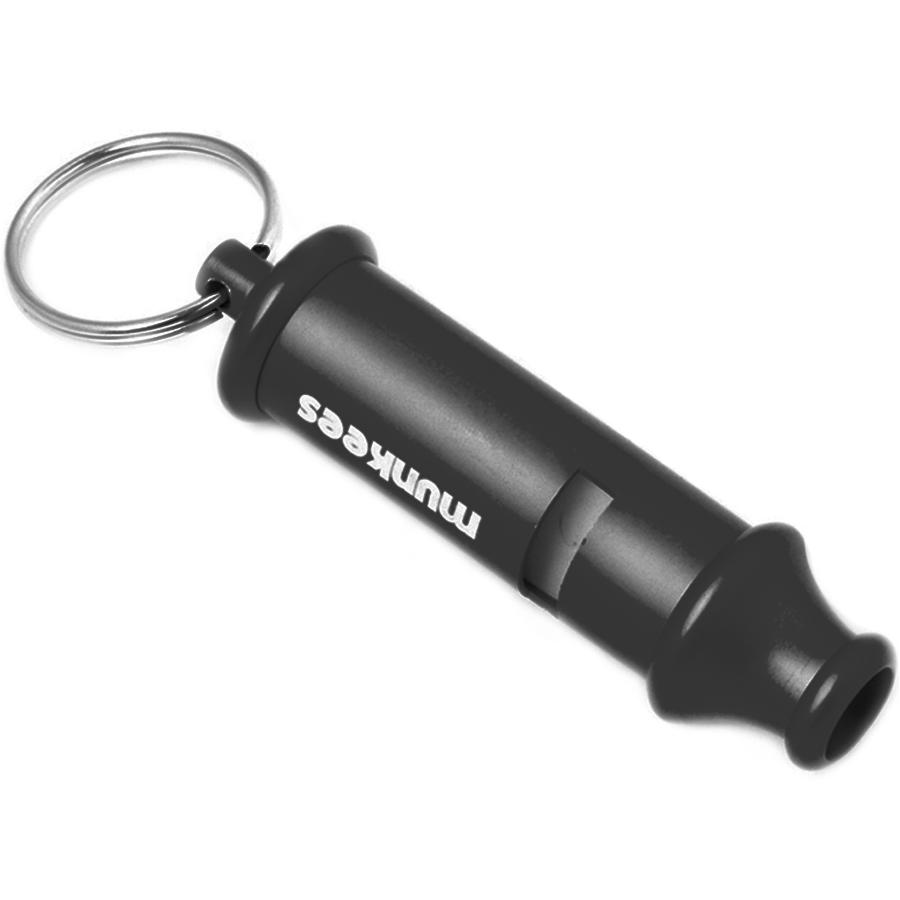 Брелок-свисток Munkees 3392 whistle alu Black