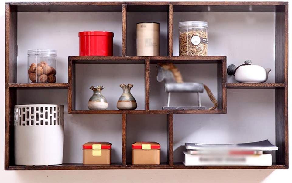 Полка настенная из дерева Портсайд Капучино (НСП-008409)