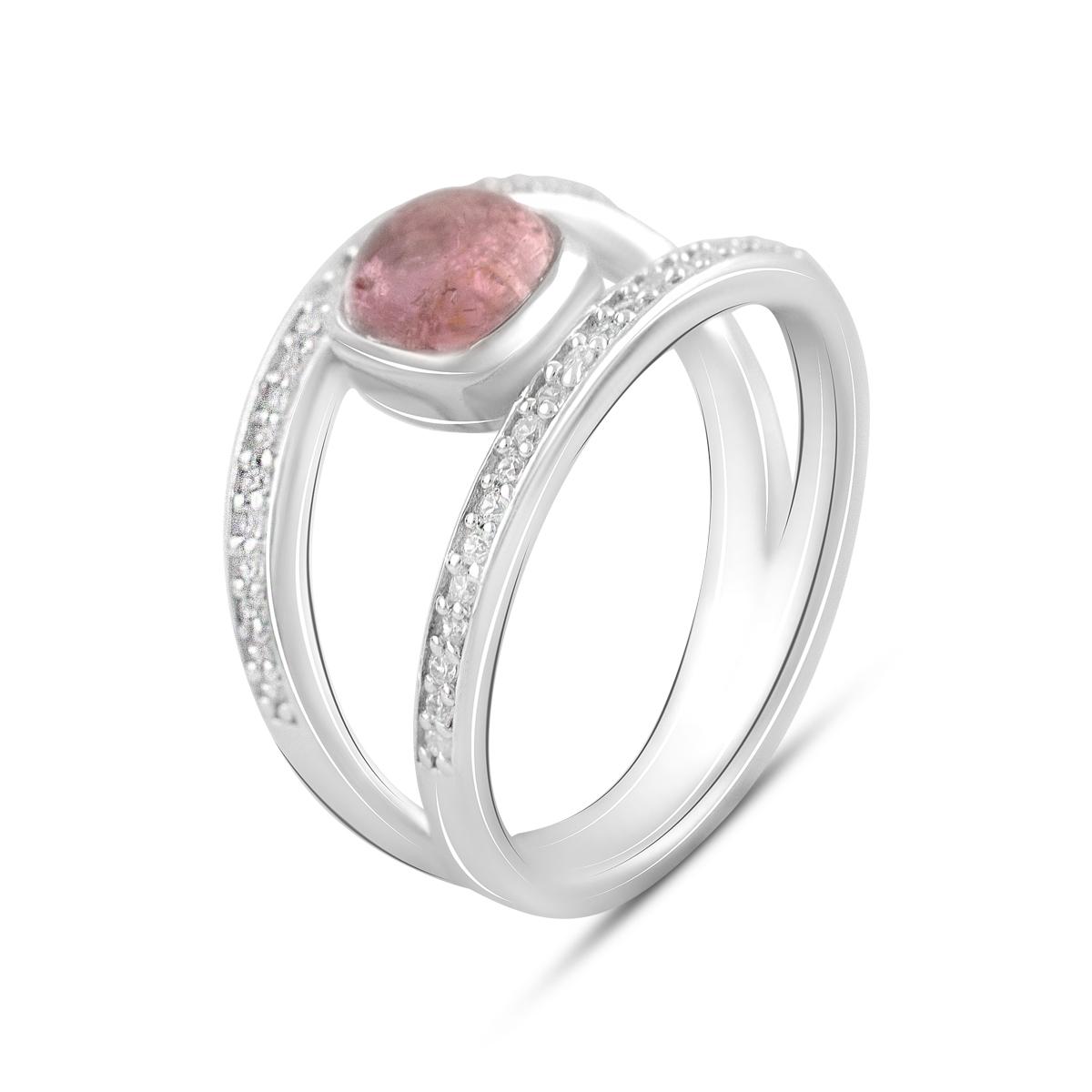 Кольцо серебряное с турмалином 1,808 ct 4,61 г р. 18,5 (2115922) Кольцо серебряное с турмалином 1,808 ct 4,61 г р. 18,5 (2115922)