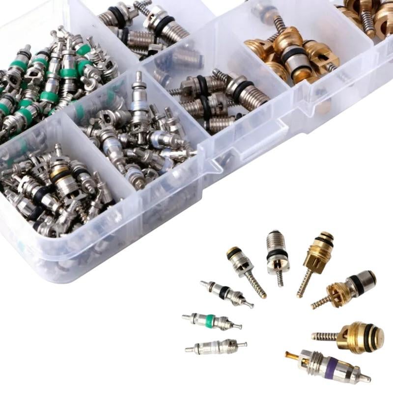 Набір золотників 134 шт. забезпечує сумісність із більшістю систем автокондиціонерів і автосервісів (ІНГП-134) - фото 8 Набір золотників 134 шт. забезпечує сумісність із більшістю систем автокондиціонерів і автосервісів (ІНГП-134) - фото 8