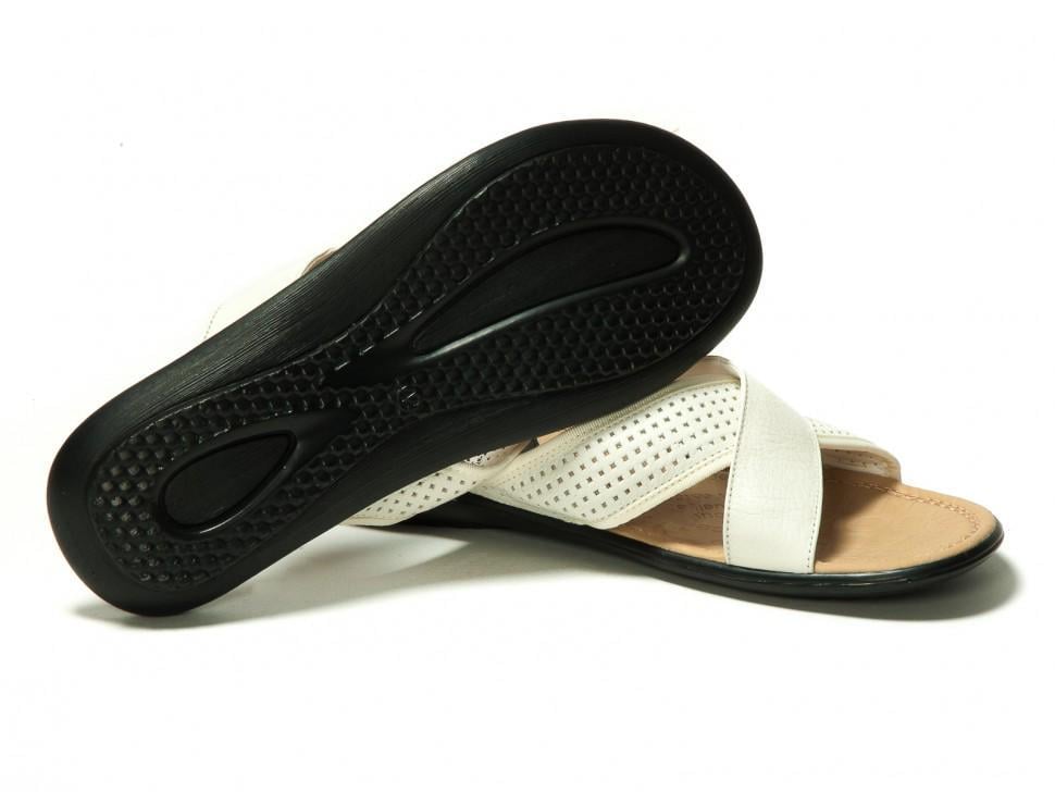 Шльопанці чоловічі Subbero 7132380 натуральна шкіра р. 41 Білий (1828) - фото 2 Шльопанці чоловічі Subbero 7132380 натуральна шкіра р. 41 Білий (1828) - фото 2