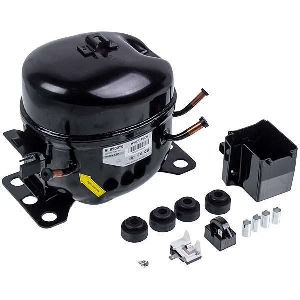 Компрессор холодильника WhiceTech ML85QDYG R600a 142 W с пусковым реле Компрессор холодильника WhiceTech ML85QDYG R600a 142 W с пусковым реле