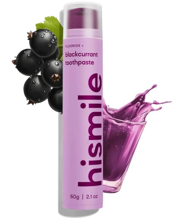 Зубная паста со вкусом черной смородины Hismile Blackcurrant Toothpaste 60 г