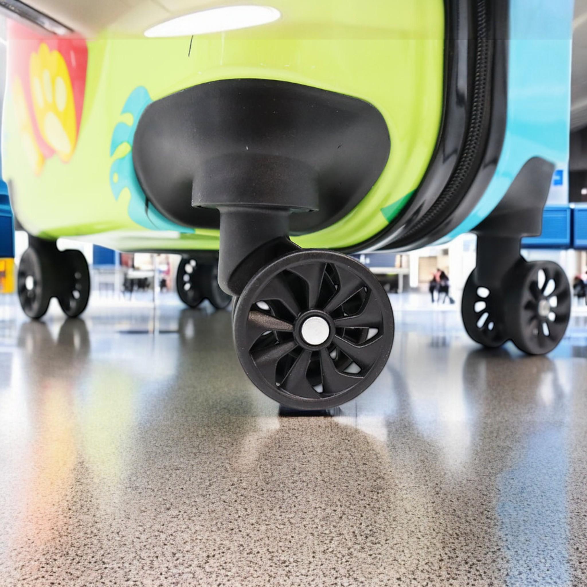 Валіза дитяча H&H Little Tiger ABS-пластик на 4 коліщатках з кодовим замком 35 л (S_D-1) - фото 6 Валіза дитяча H&H Little Tiger ABS-пластик на 4 коліщатках з кодовим замком 35 л (S_D-1) - фото 6