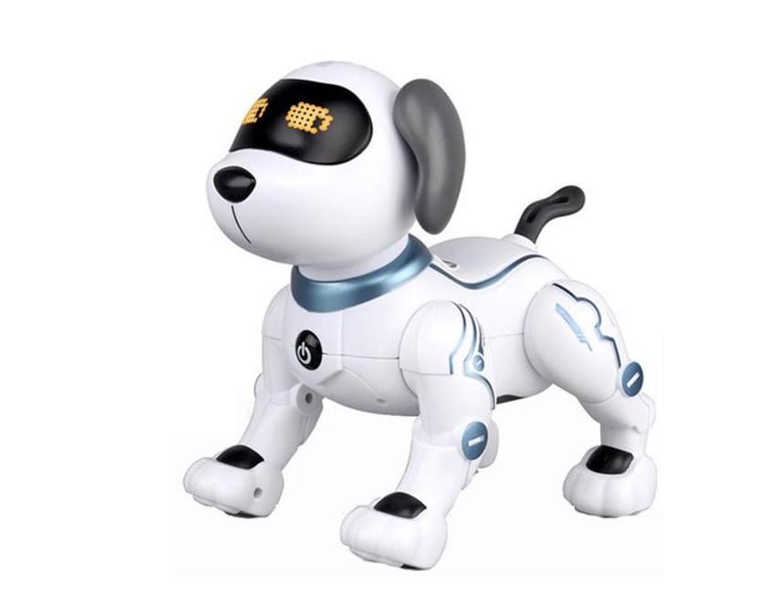 Інтерактивна іграшка LE NENG TOYS For Dog робот-собака на радіокеруванні Білий (SUN6351)