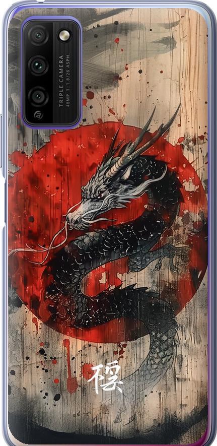 Чехол на Huawei Honor 30 Lite Восточный дух (6100u-2074-42517)