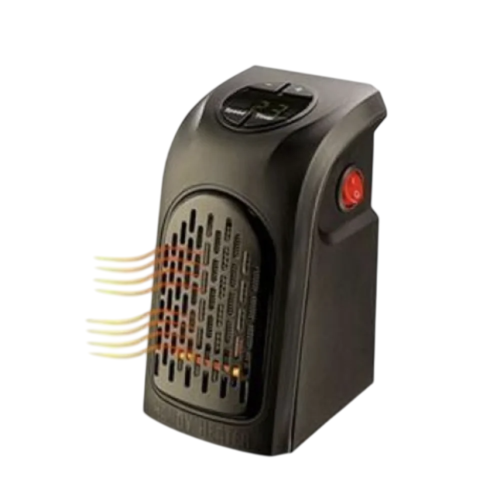 Портативный обогреватель Handy Heater 400 Вт до 15 м2 с керамическим нагревателем термостатом 15–32°C/таймером 12 ч (38187442)