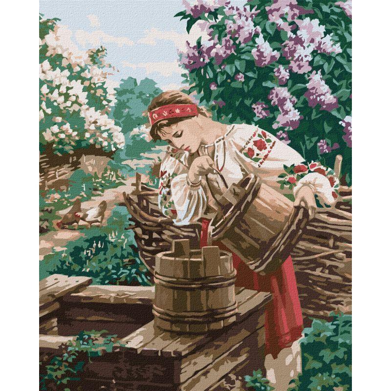 Картина по номерам Идейка Наталка Полтавка 40x50 см (KHO4964)