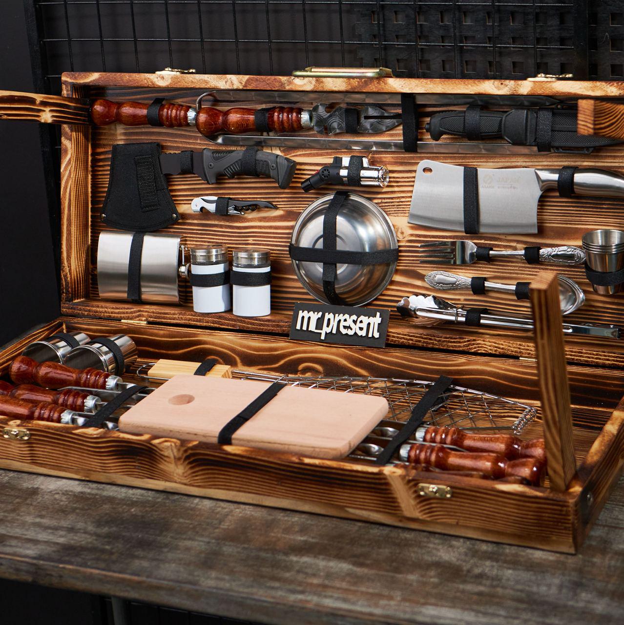 Набор шампуров Blackwood Plus в кейсе