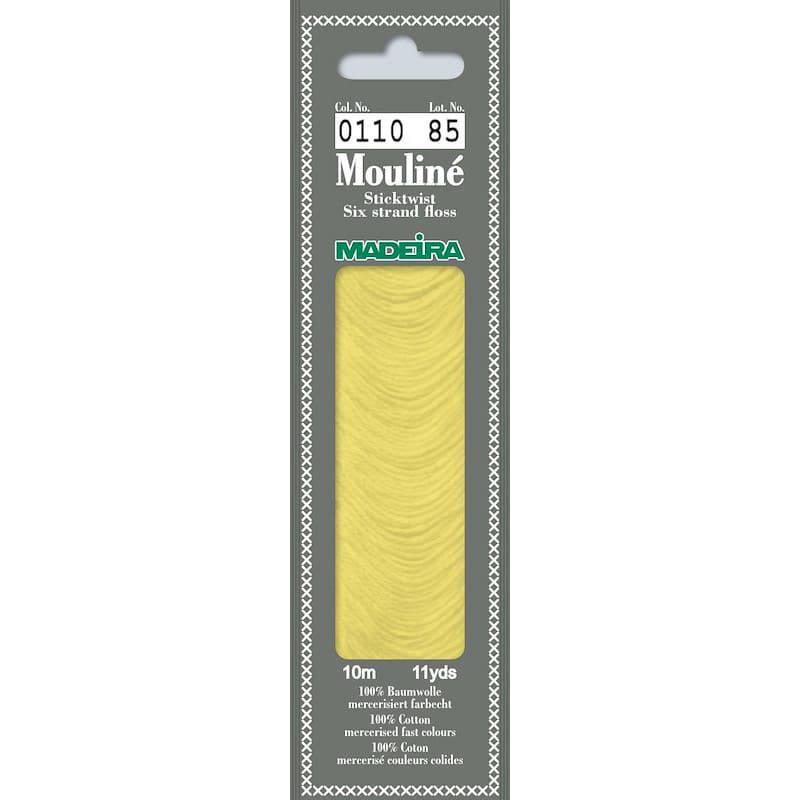 Нитки мулине Madeira 0110 Mouline Топаз