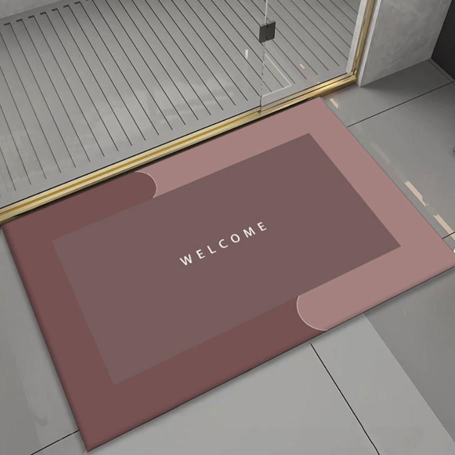 Коврик придверный прямоугольный 11855 60х40 см Розовый (4570600) Коврик придверный прямоугольный 11855 60х40 см Розовый (4570600)