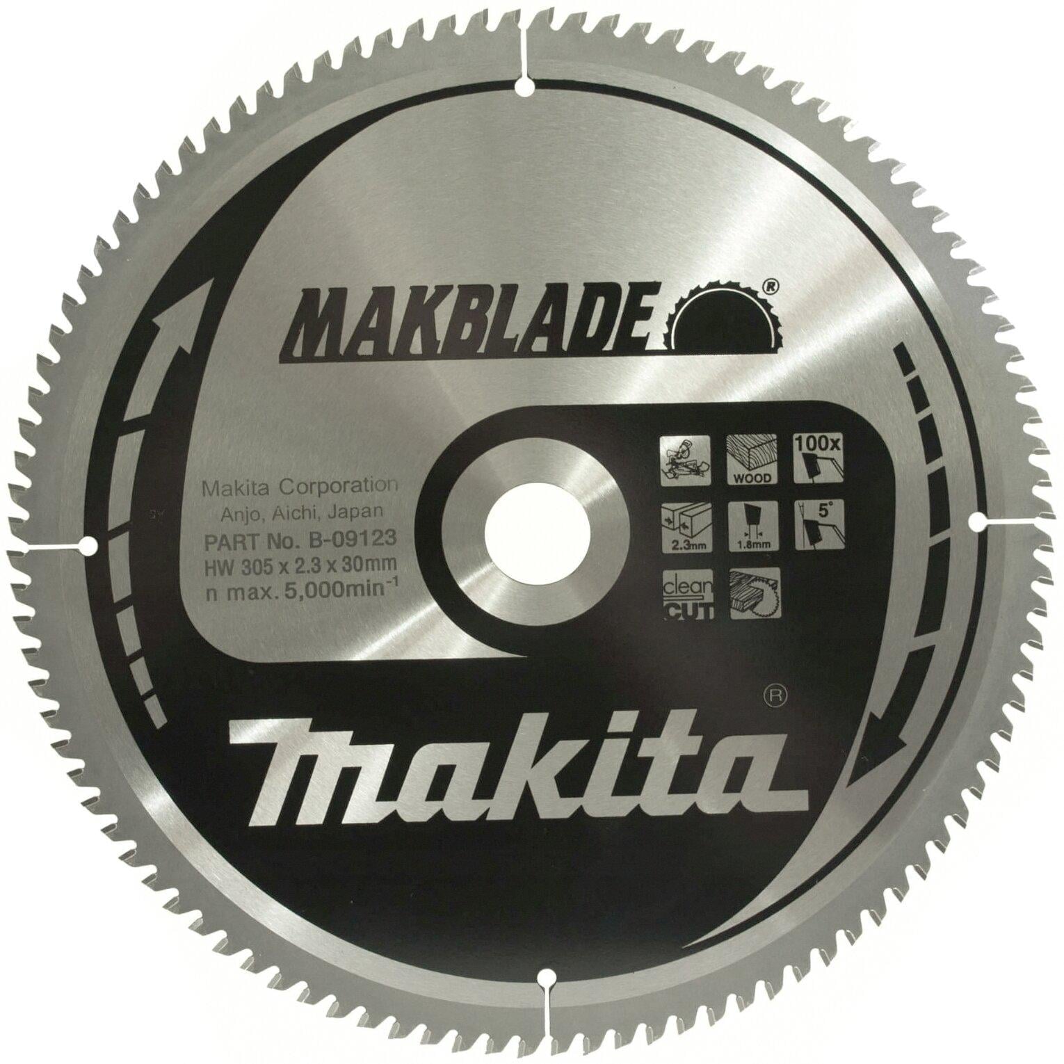 Диск пильный по дереву Makita Makblade 305х30 мм 100T