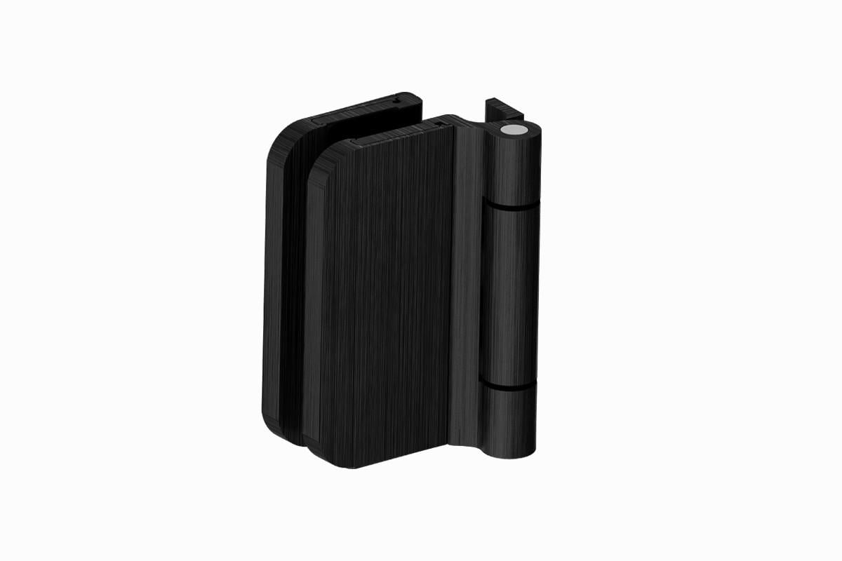 Петля для стекла WALA WTB с круглой крышкой Черный (WTB8010441X BL) Петля для стекла WALA WTB с круглой крышкой Черный (WTB8010441X BL)