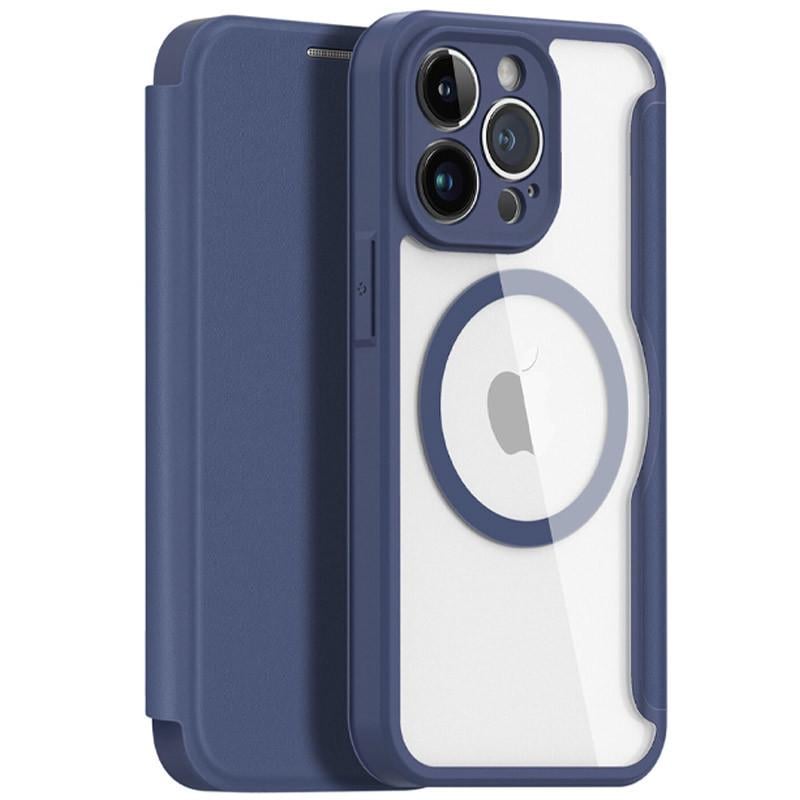 Чехол-книжка Dux Ducis Skin X Pro with MagSafe для Apple iPhone 15 Pro Max (6.7") Синий | Blue