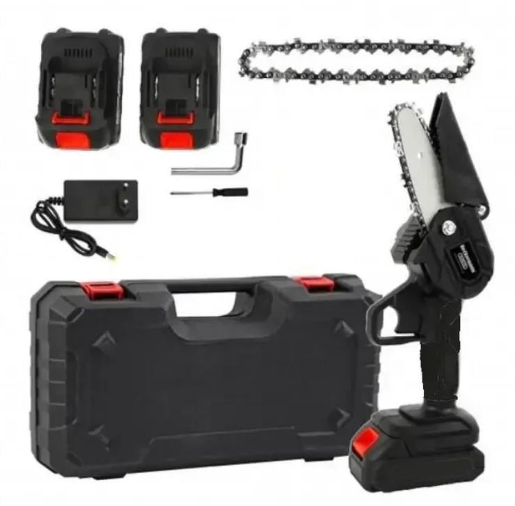 Ланцюгова пилка 4" з кейсом і 2 літієвих АКБ (2103354315) - фото 2 Ланцюгова пилка 4" з кейсом і 2 літієвих АКБ (2103354315) - фото 2