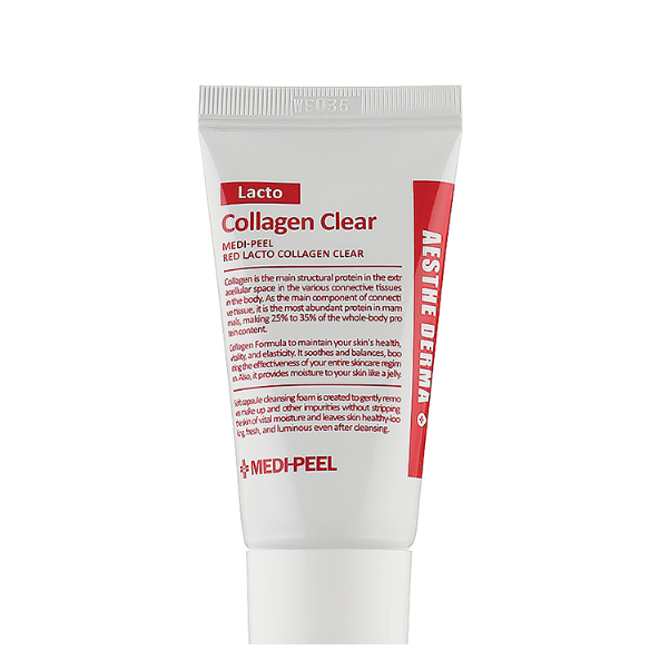 Пенка очищающая MEDI-PEEL Aesthe Derma Lacto Collagen Clear с коллагеном и лактобактериями 100 мл (1833199619)