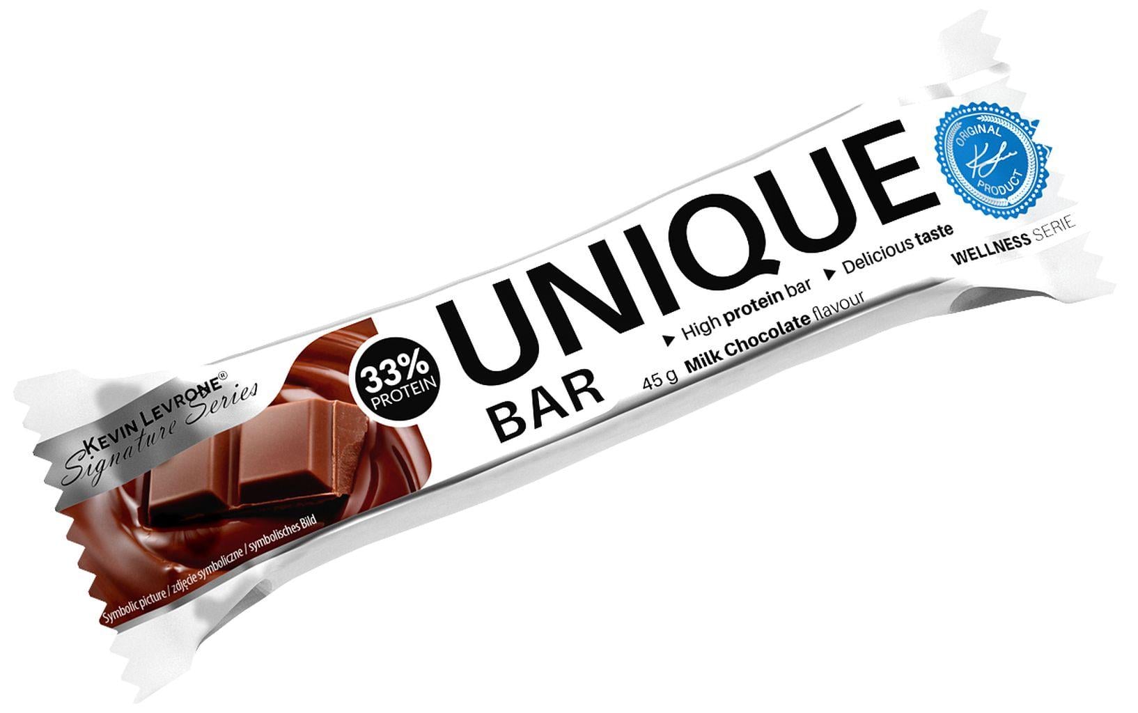 Батончик спортивный Unique Bar 33% protein Milk Chocolate 45 г