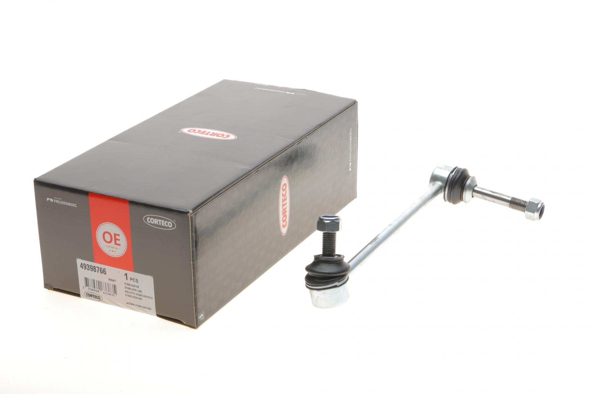 Тяга стабилизатора переднего CORTECO R BMW X5 E70/F15/F85 06-18/X6 E71/E72 08-14 (49398766)