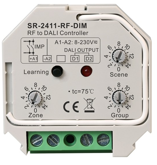 Конвертер-шлюз SR-2411-RF-DIM RF to DALI (17810) Конвертер-шлюз SR-2411-RF-DIM RF to DALI (17810)