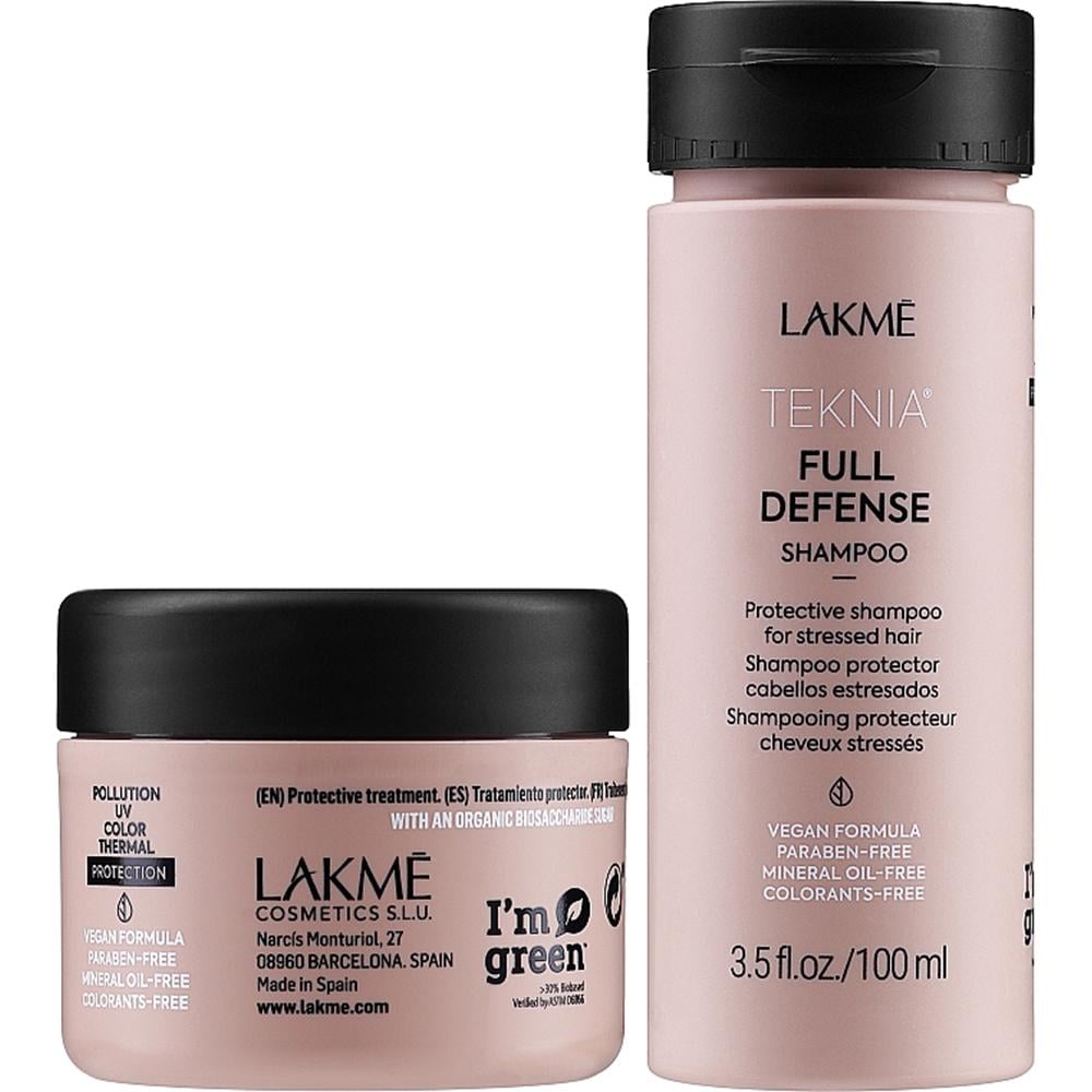 Набор дорожный по уходу за волосами Lakme Travel Pack Full Defense 2 пр. (44917))