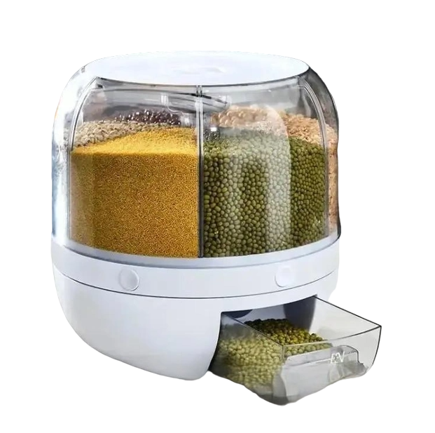 Диспенсер кухонный для хранения круп с дозатором GR-444