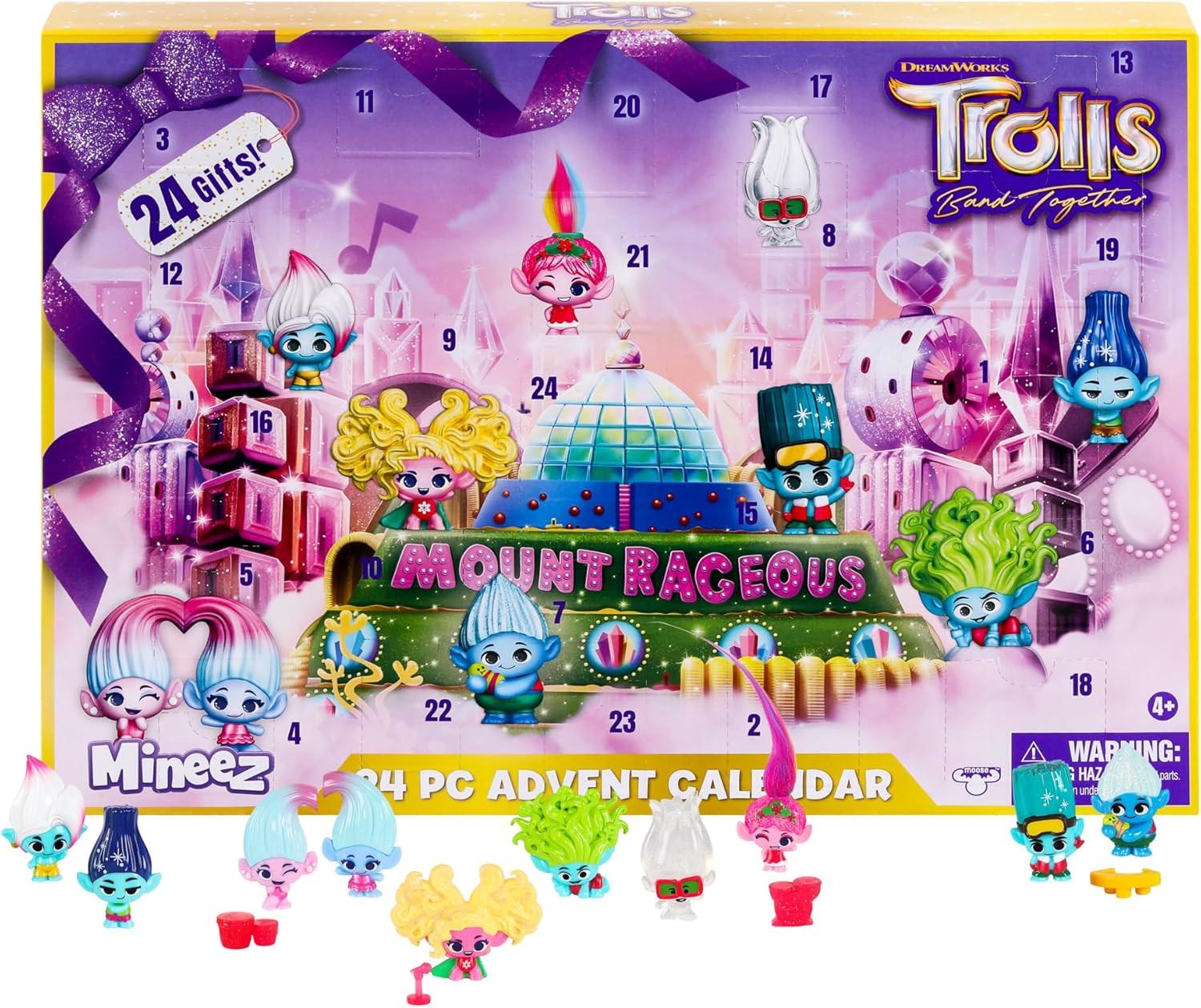 Адвент-календарь Dreamworks Trolls Band Together Mineez Advent Calendar (LPS05)