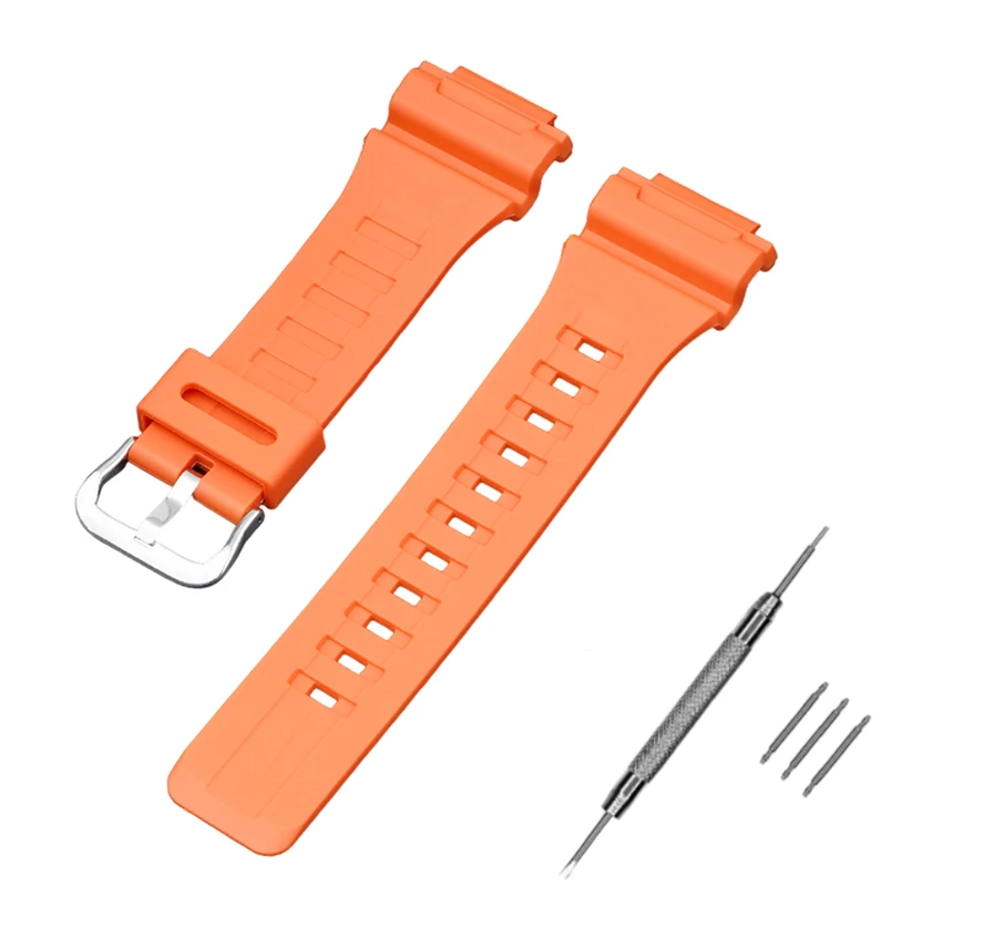 Ремінець для Casio AE-1000W Orange SI (3897)